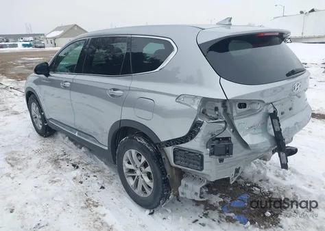 2020 Hyundai Santa Fe Sel from USA, damaged, VIN 5NMS3CAD7LH236555